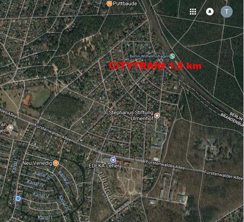 Pension An Der Elsterbruecke Берлин Экстерьер фото